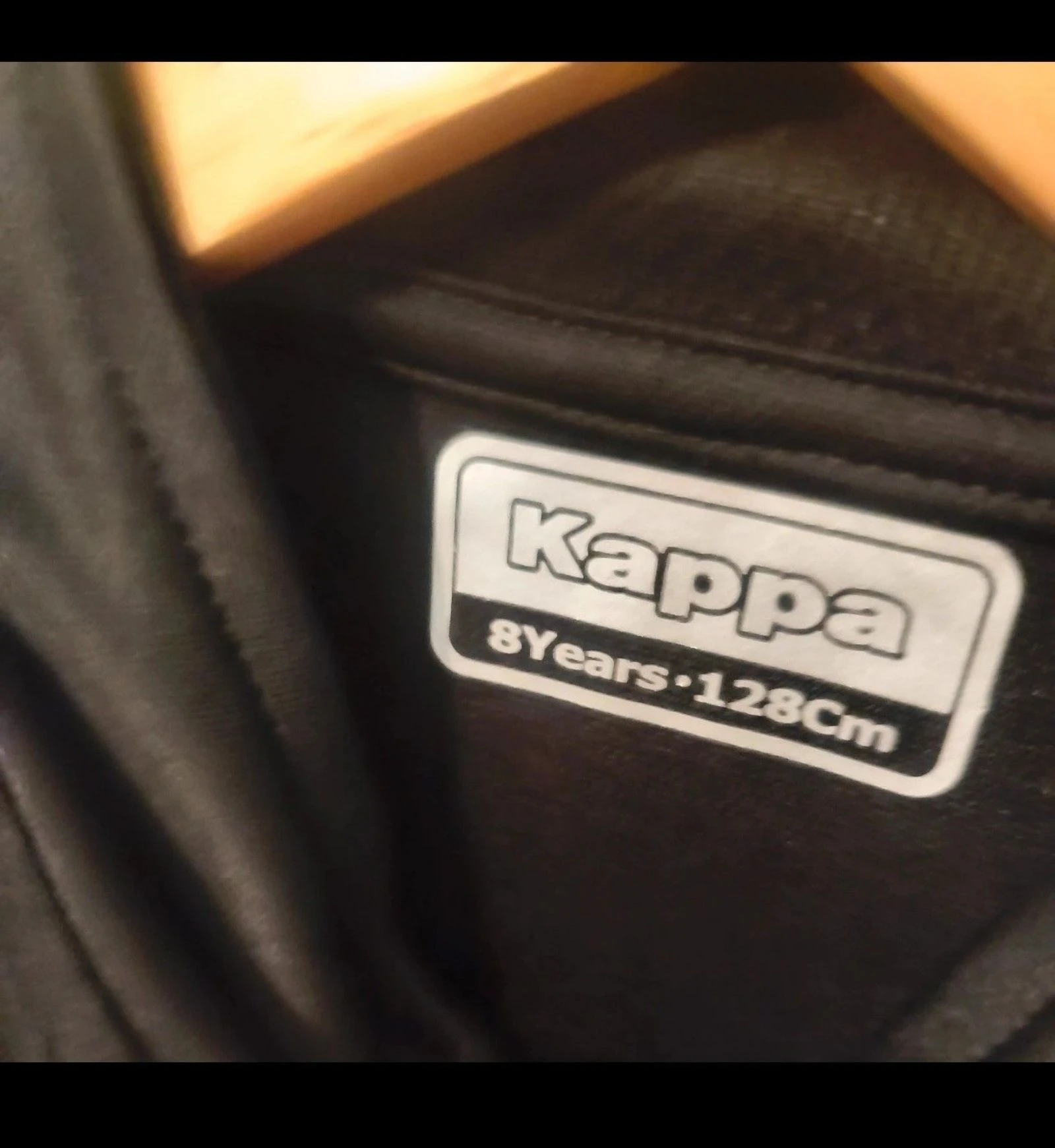 Kappa - Sudadera técnica negra 1/4 zip - Niño - Talla 8Y/128cm – photo 4